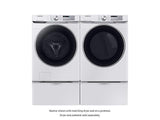 4.5 cu. ft. Smart Front Load Washer with Super Speed in White