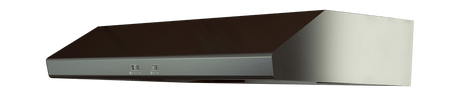 Cyclone, UC, 36", Blk SS, 600 CFM