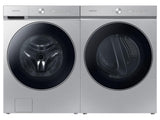 Bespoke 5.3 cu. ft. Ultra Capacity Front Load Washer with AI OptiWash™ and Auto Dispense in Silver Steel