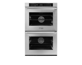 30" Double Wall Oven, Silver Stainless Steel with Pro Style Handle