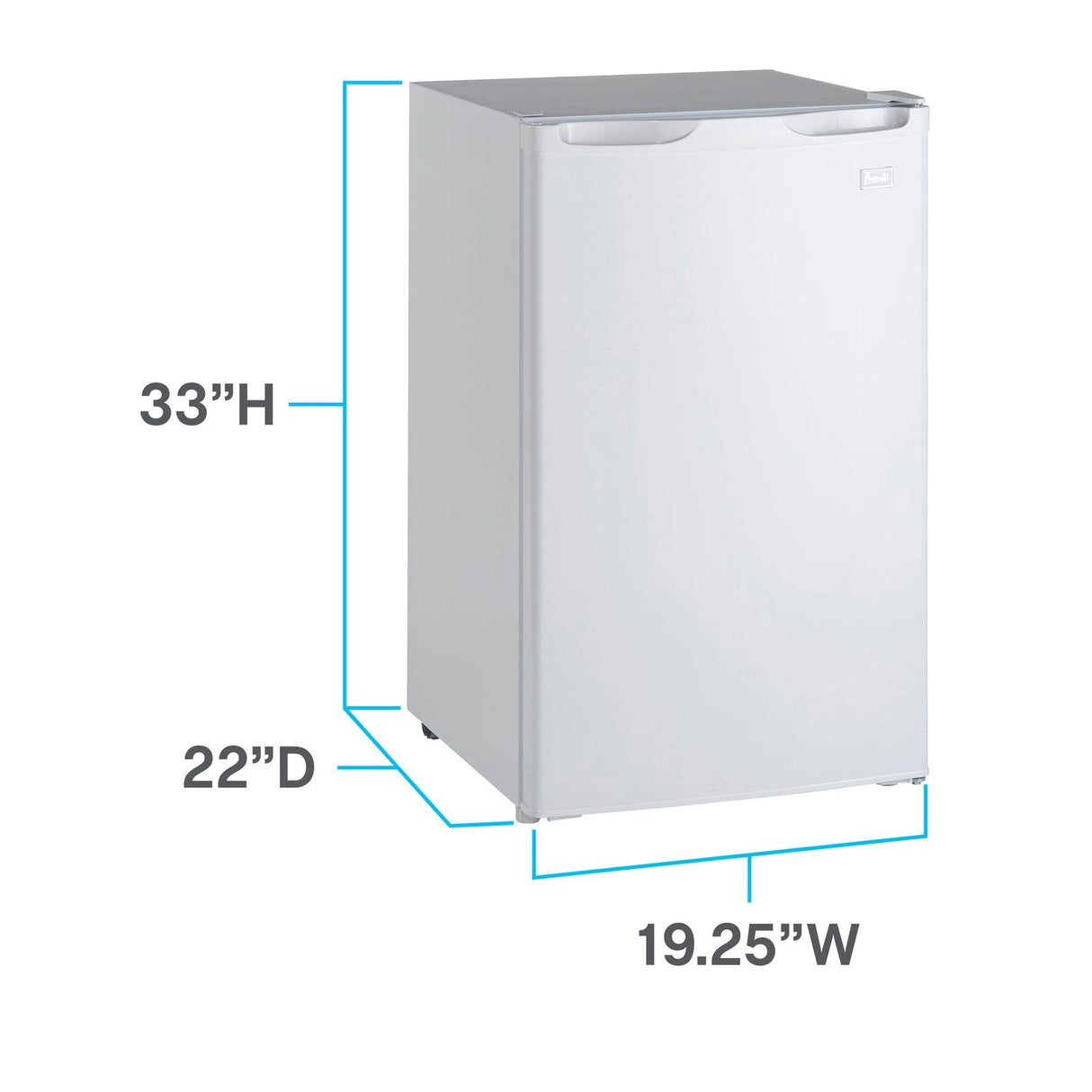 Avanti 4.4 Cu. Ft. Compact Refrigerator - Black
