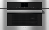 DGC 7570 Clean Touch Steel - 30" Compact Combi-Steam Oven XL for steam cooking, baking, roasting with roast probe + menu cooking.