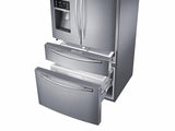 25 cu. ft. 4-Door French Door Refrigerator in Stainless Steel