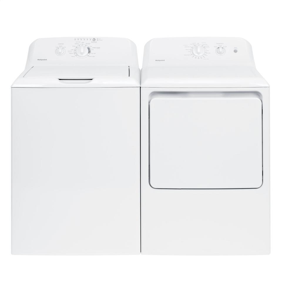 Hotpoint® 3.8 DOE cu. ft. capacity stainless steel basket washer