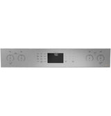 Café™ 30" Smart Slide-In, Front-Control, Radiant and Convection Range in Platinum Glass
