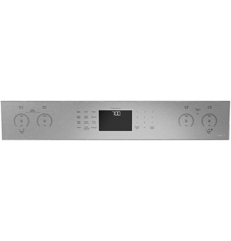 Café™ 30" Smart Slide-In, Front-Control, Radiant and Convection Range in Platinum Glass