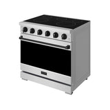 36 Inch Professional Electric Range In Stainless Steel/black  Gordon Ramsay Series