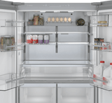 800 Series French Door Bottom Mount Refrigerator 36" Stainless steel (with anti-fingerprint)