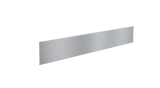 Stainless-steel toe-kick panel - for high-quality paneling of bases on KFMC 3xxx models.