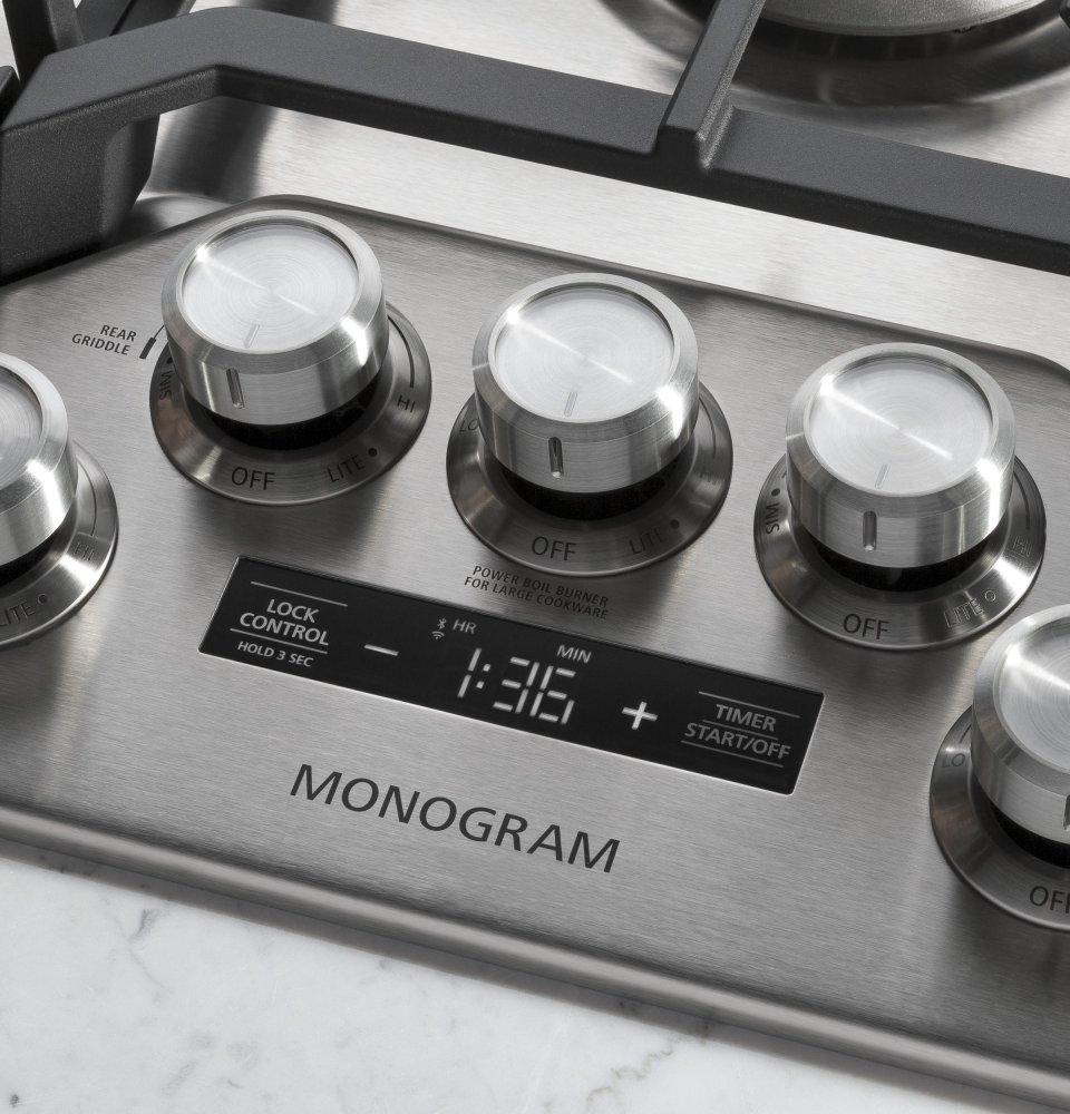 Monogram 36" Deep-Recessed Gas Cooktop (Natural Gas)