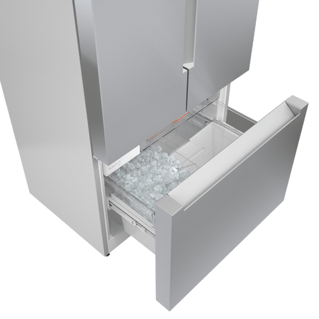 800 Series, French Door Bottom freezer, multi door, 36'', Brushed steel (with anti-fingerprint), Total No Frost