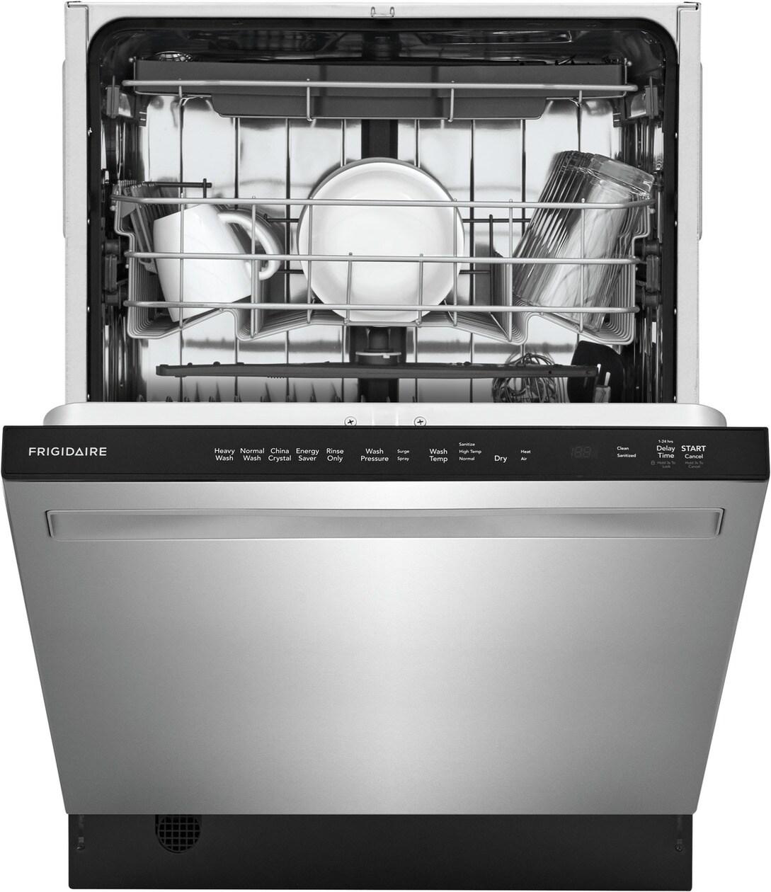 24" Stainless Steel Tub Built-In Dishwasher