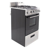 Avanti 20" Gas Range - White