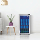 Danby 3.1 cu. ft. Free-Standing Beverage Center in Stainless Steel