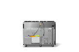 48"W. Sealed Burner Gas Range (Burner: 8b, Finish: Onyx, Trim: Polished Chrome, Fuel: Propane)