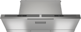 DAS 8930 Stainless steel - Built-in ventilation hood with intuitive SmartControl White controls for use in narrow upper cabinets