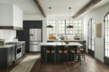 21 Cu. Ft. Counter-Depth 4-Door French Door Refrigerator