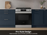 Bespoke Smart Slide-in Gas Range Pro Style Design  Air Fry Max  Precision Knobs