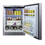 24" Built-in Outdoor Refrigerator, ADA Compliant