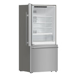 Forno Milano 2-Piece 62-Inch Freestanding Dual Bottom Freezer Refrigerator, Stainless Steel - 34.4 cu.ft, Touch Control, Ice Maker