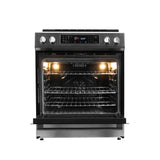 Danby 30 Slide in Induction Range with LED Touch Control in Stainless Steel