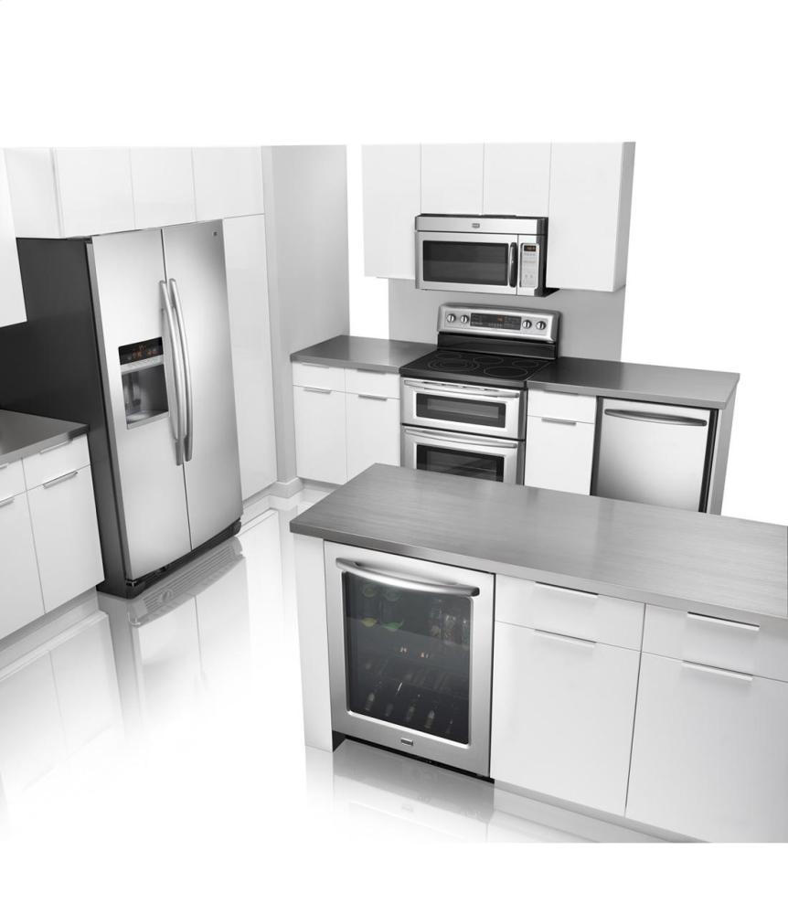 6.7 cu. ft. capacity double oven electric range with Dual-Choice element