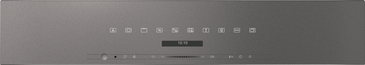 H 7270 BM Graphite grey - 30" compact speed oven in a perfectly combinable design with automatic programs and combi modes.