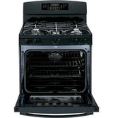 GE Profile™ Series 30" Dual-Fuel Free-Standing Range with Warming Drawer