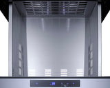 24" Wide Built-in 3-drawer Outdoor All-refrigerator