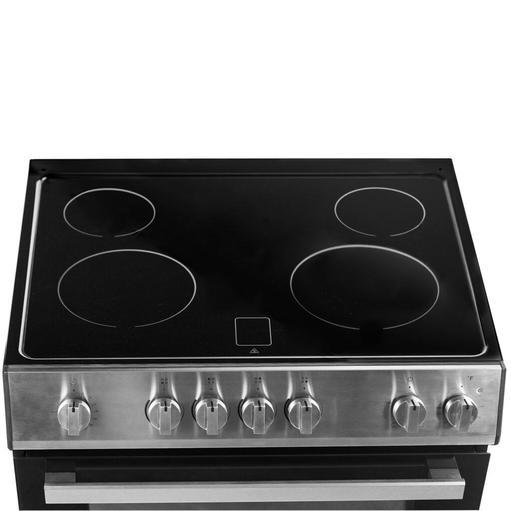 Danby 30 Slide in Smooth Top Electric Range with Knob Controls in Stainless Steel
