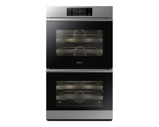 30" Steam-Assisted Double Wall Oven, Silver Stainless Steel