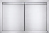 36 x 24 inch Large Double Door, Stainless Steel