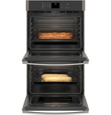 GE® 30" Smart Built-In Self-Clean Double Wall Oven with Never-Scrub Racks