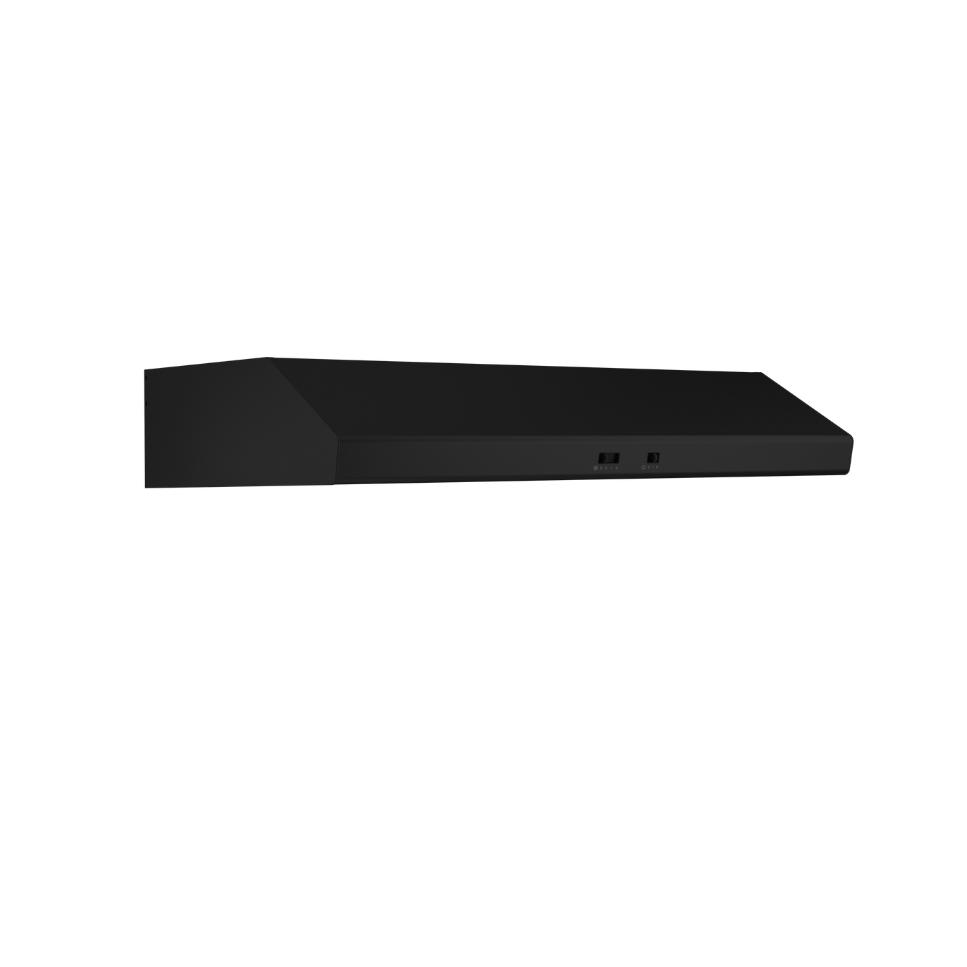 Cyclone, Under Cabinet, 36", Black, 600 CFM