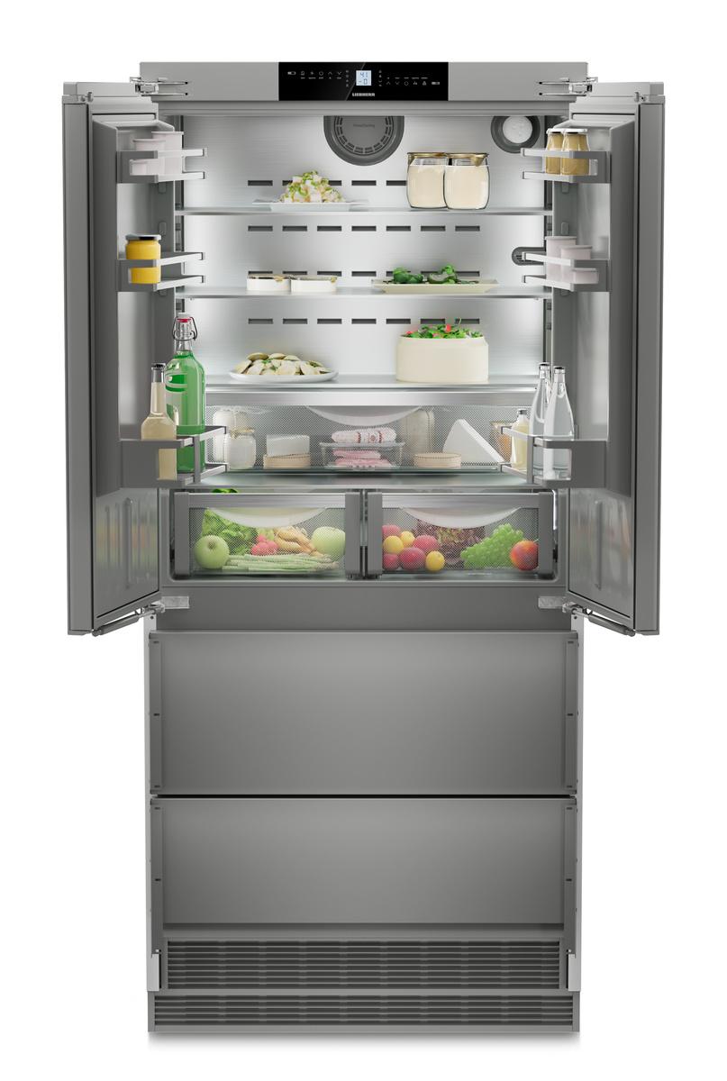 Fully Integrated Bottom Freezer Refrigerator with BioFresh