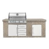 Built-In LEX 605 with Infrared Bottom and Rear Burners
