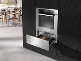 ESW 7580 Clean Touch Steel - Handleless Gourmet warming drawer, 30-" width and 10 13/16" height for preheating dishware, keeping food warm, and Slow Roasting.