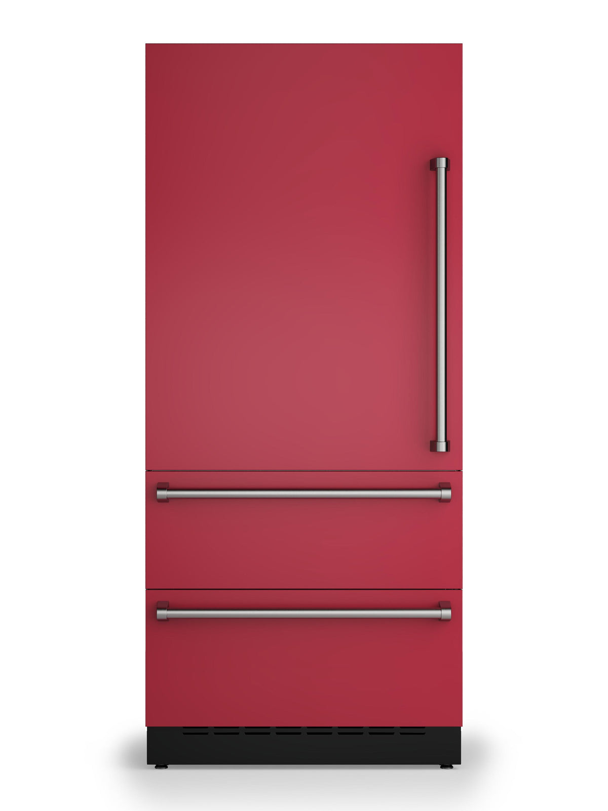 36"W. Integrated Bottom Freezer Door Panel Left Hinge - Valentine