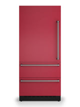 36"W. Integrated Bottom Freezer Door Panel Left Hinge - Valentine