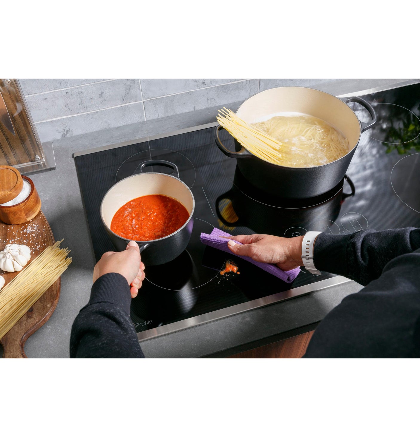 GE Profile™ ENERGY STAR® 30" Built-In Touch Control Induction Cooktop