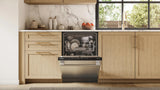 300 Series, built-under dishwasher, 24'', Brushed steel anti-fingerprint