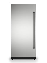 36"W. Integrated Column Door Panel Field Reversible - Stainless