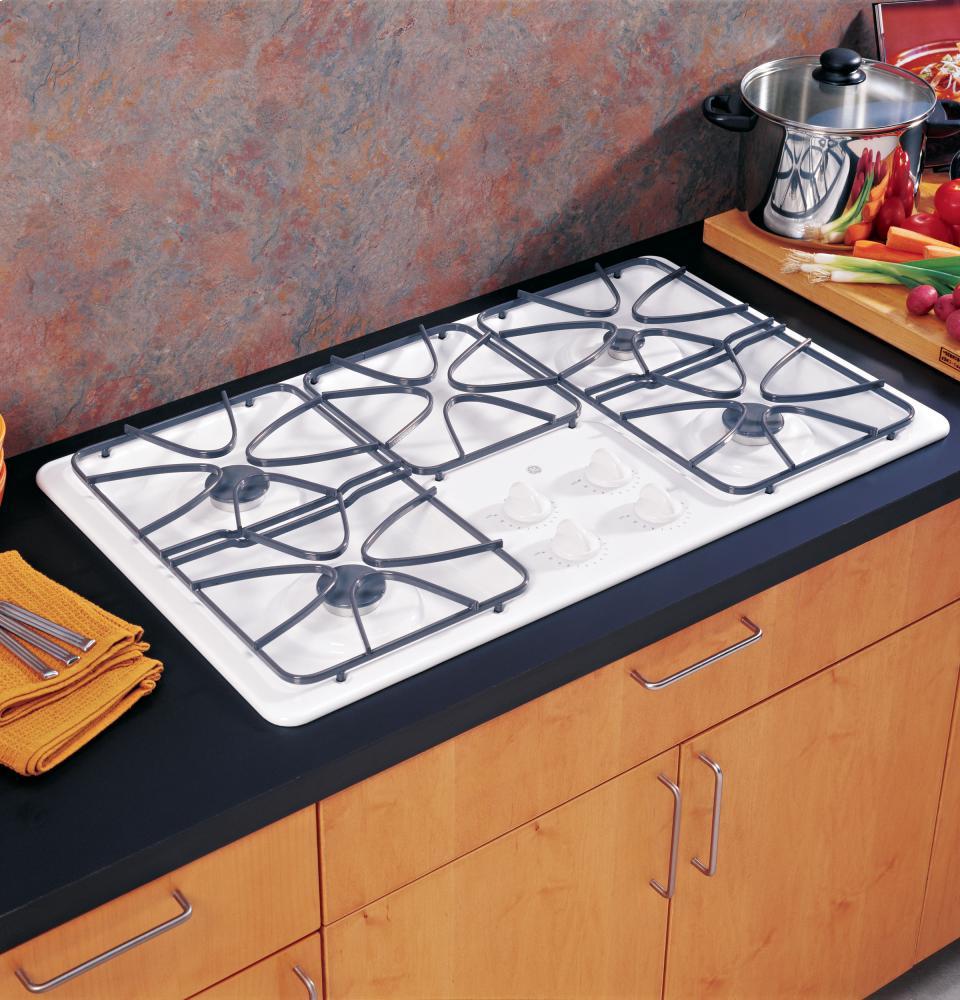 GE® 36" Built-In Gas Cooktop