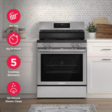 30" Rear Control Electric Range with Air Fry