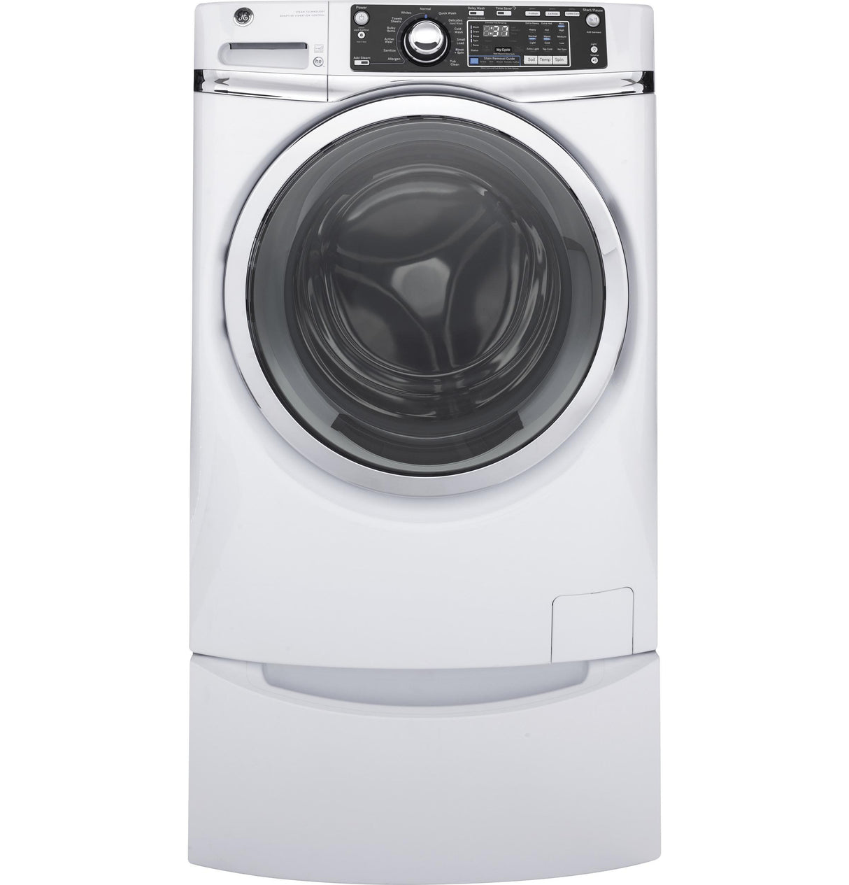 GE® 4.9 DOE cu. ft. Capacity Front Load ENERGY STAR® Washer with Steam