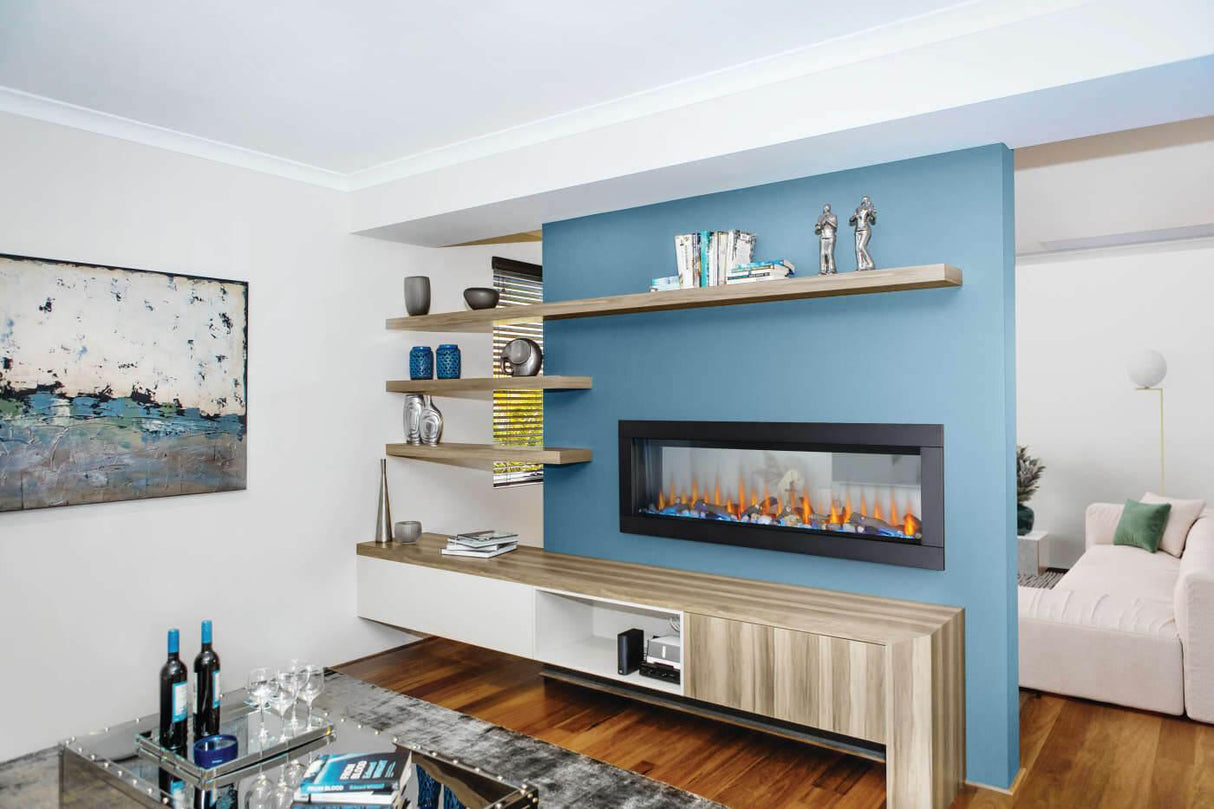 CLEARion Elite 60 See Through Built-in Electric Fireplace