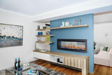CLEARion Elite 60 See Through Built-in Electric Fireplace