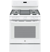 GE Profile Series 30" Free-Standing Gas Convection Range