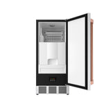15 Inch Undercounter Built-in/freestanding Ice Maker In Stainless Steel/rose Gold  Gordon Ramsay Series