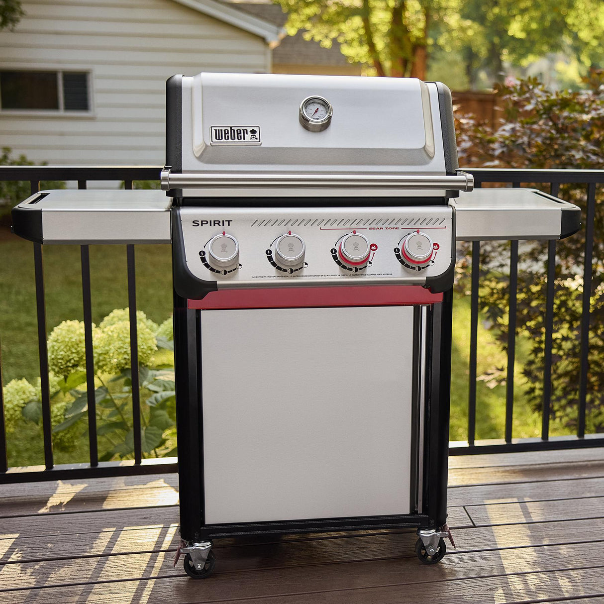 Spirit® S-425C Gas Grill (Natural Gas) - Stainless Steel